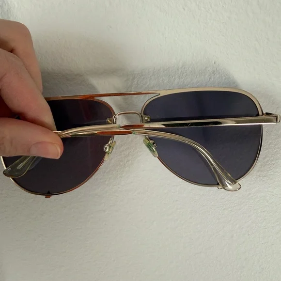 QUAY • High Key rimless aviator sunglasses - Picture 4 of 6